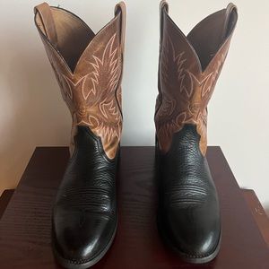 Ariat Round Toe Roper Western Boots